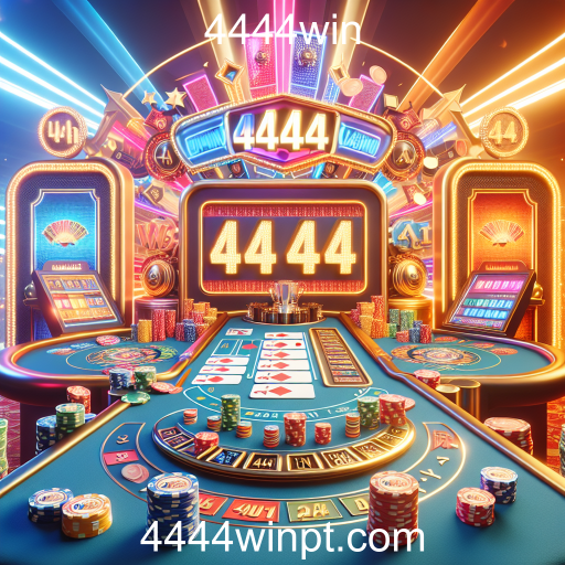 Descubra o Mundo do Cassino Online na 4444win